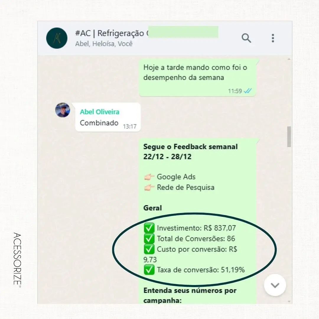 Acessorize digital, case de sucesso, assistência técnica de microondas, geladeira, maquina de lavar, assistência técnica linha branca, assistência técnica. trafego pago, assessoria de marketing